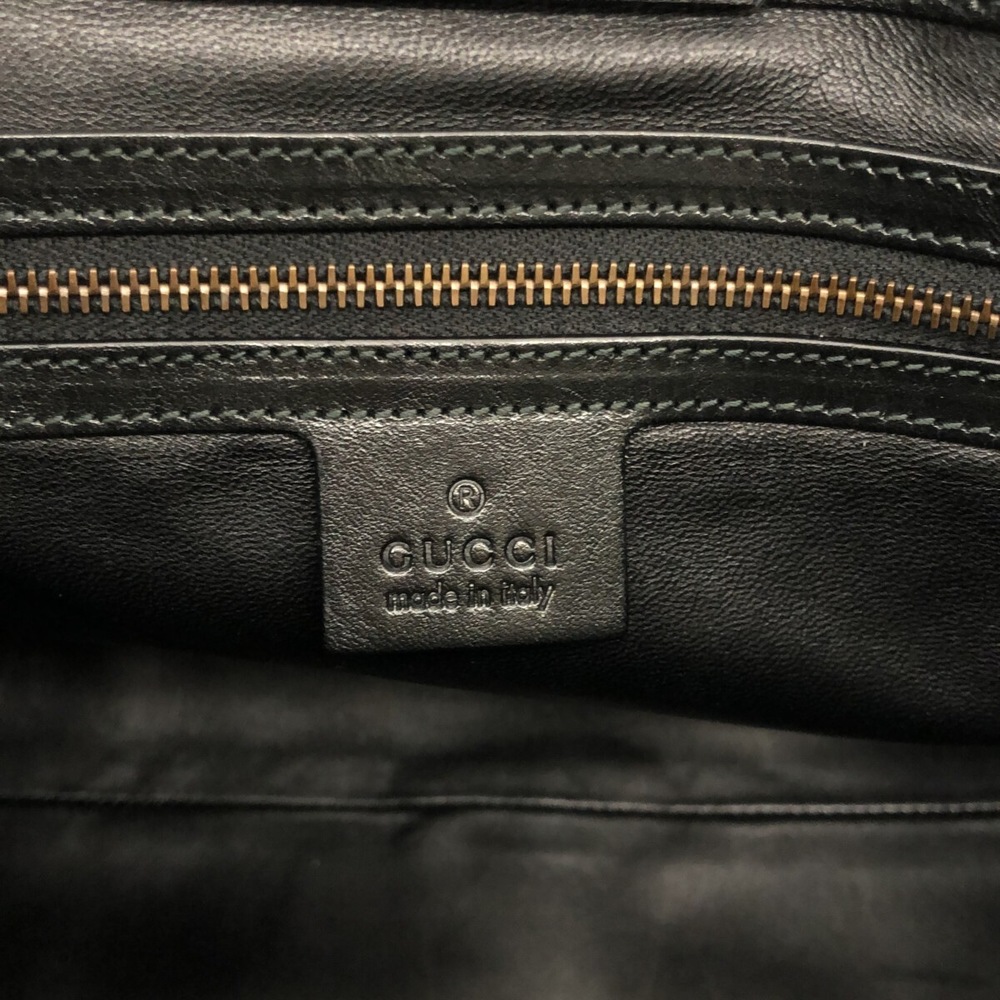 Gucci Gg Running Tote Bag Black Python - image 7